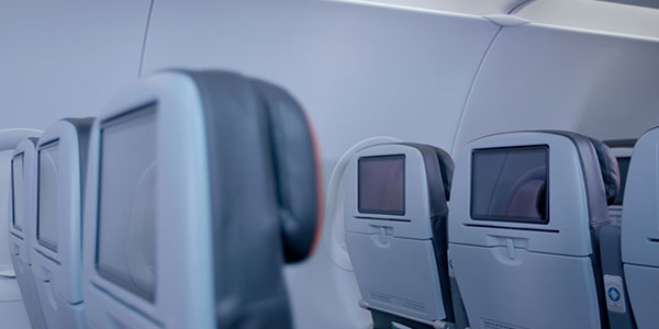 Passengers will notice the difference in IFE screen size, with the 5.6-inch monitors being replaced by 10-inch screens.