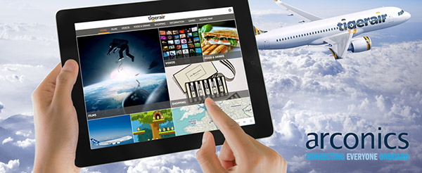 Tigerair Australia will offer the wireless IFE solution 