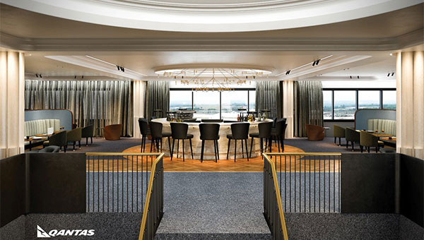 New Qantas lounge