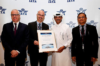 Qatar Airways’ self-service efforts recognised with IATA Fast Travel Platinum Status