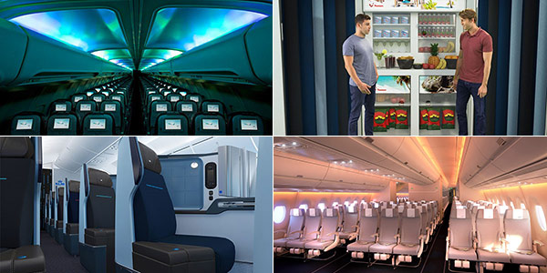 insightful examples of how inventive cabin design can be used to enhance the in-flight experience.