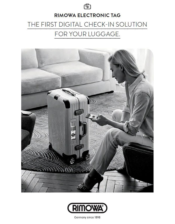 RIMOWA Electronic Tag (Platinum Sponsor)