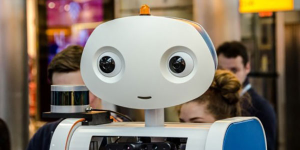 KLM are testing technology with robots