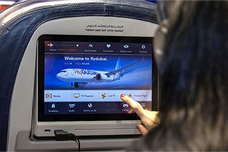 Flydubai rolling out in-flight Wi-Fi and live TV