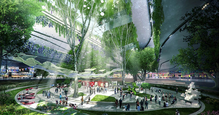 Architect concept images showcase Heathrow’s vision of hub airport of the future