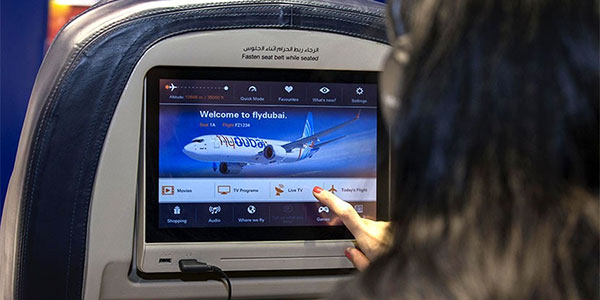 Flydubai already offers seatback IFE offers Wi-Fi and live tv streaming