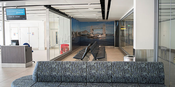 Gatwick Airport opens Pier 1 – new gate rooms and early bag store -2