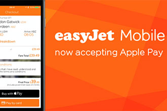 easyJet adds Apple Pay for app-based bookings
