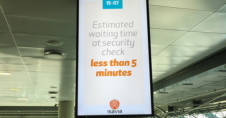Wi-Fi sensors bring about queue measurement and resource allocation benefits at Keflavik Airport