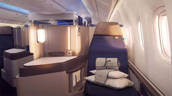 United ups the ante with all new Polaris business class product