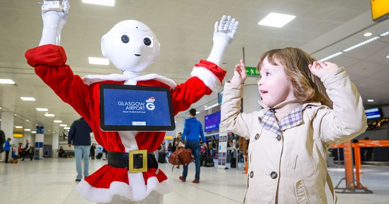 Glasgow Airport introduces GLAdys – the airport’s first robot ambassador