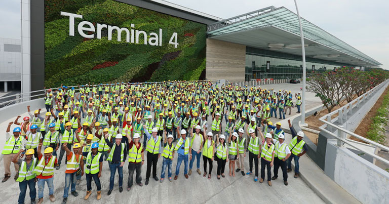 Construction complete on Changi Airport Terminal 4 ahead of 2017 opening