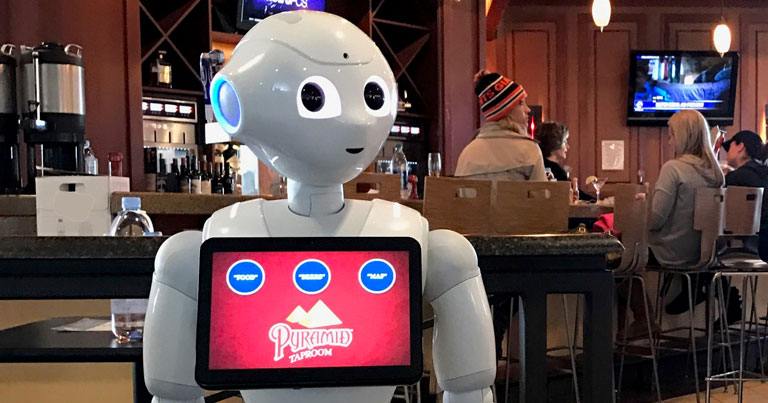 HMSHost brings humanoid robot to Oakland International Airport