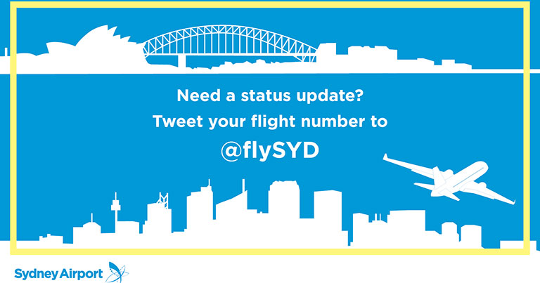 Sydney Airport launches Twitter-based flight update service