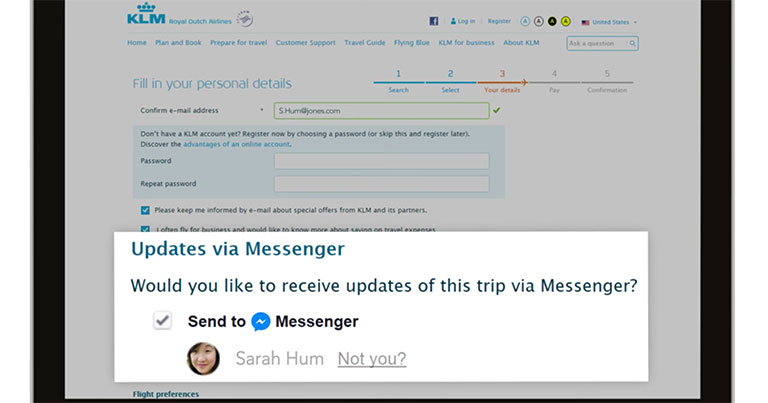 klm-facebook-messenger