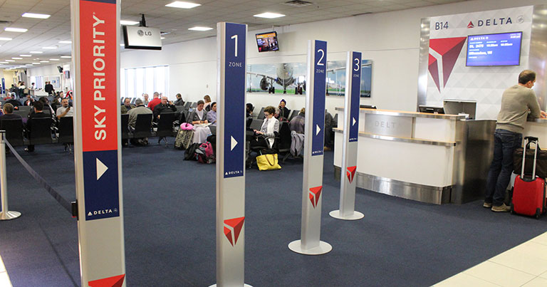 Delta trials new process at ATL in effort to speed up boarding