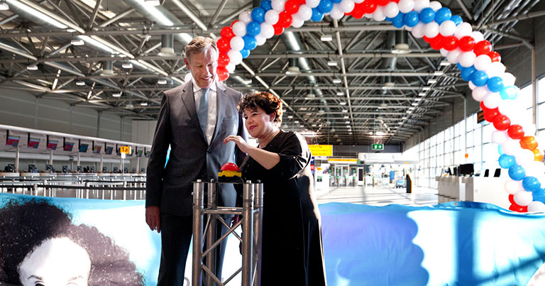 Schiphol opens Temporary Departure Hall to cater for continued growth