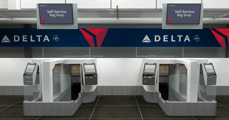 Delta to install biometric-equipped self-service bag drop at MSP