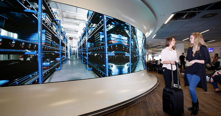 Frankfurt Airport opens new LED ‘Entertainment Gate’