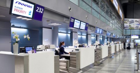 finnair trialling finavia hel frequent flyers