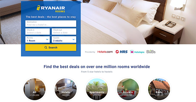 Digital developments help to boost Ryanair’s ancillary revenue by +13%