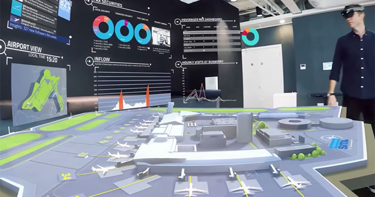 Helsinki Airport exploring operational potential of Microsoft HoloLens