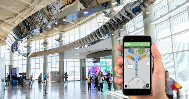 Houston Airports launches turn-by-turn airport wayfinding technology