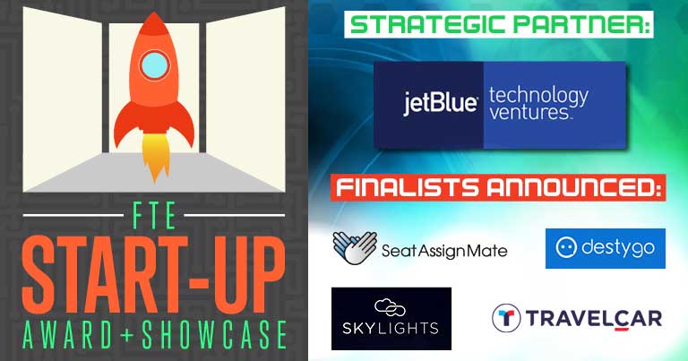 FTE and JetBlue Technology Ventures announce four finalists in the 2017 Start-up Competition and Showcase