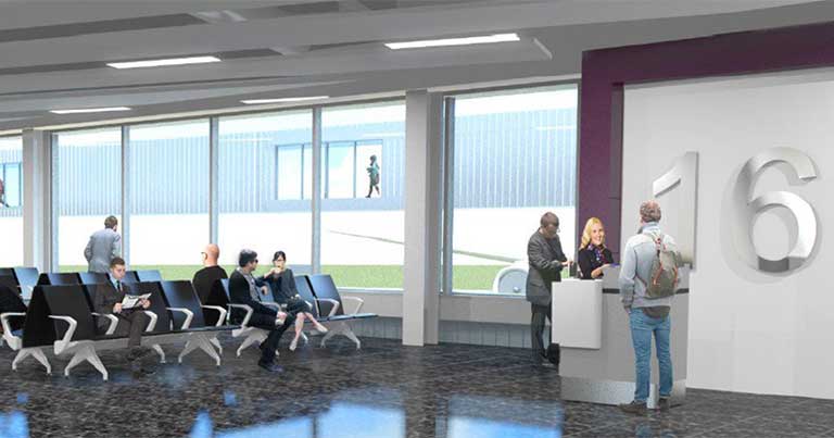 £80 million terminal extension project underway at Edinburgh Airport