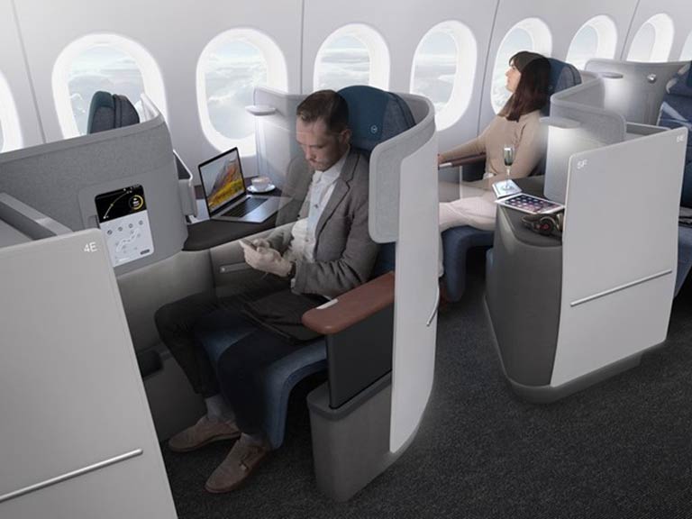 Boeing 777 9 Business Class Concept