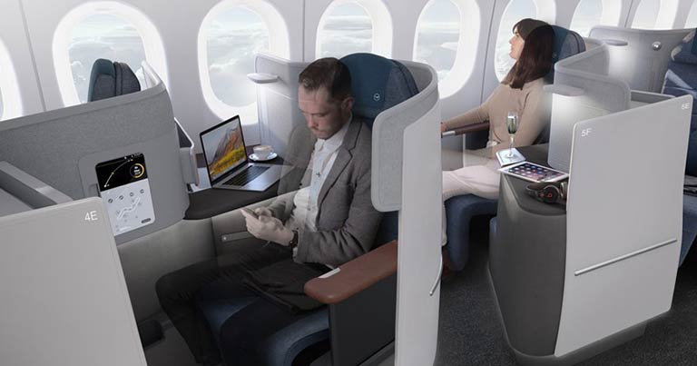 Lufthansa reveals new Boeing 777-9 Business Class concept