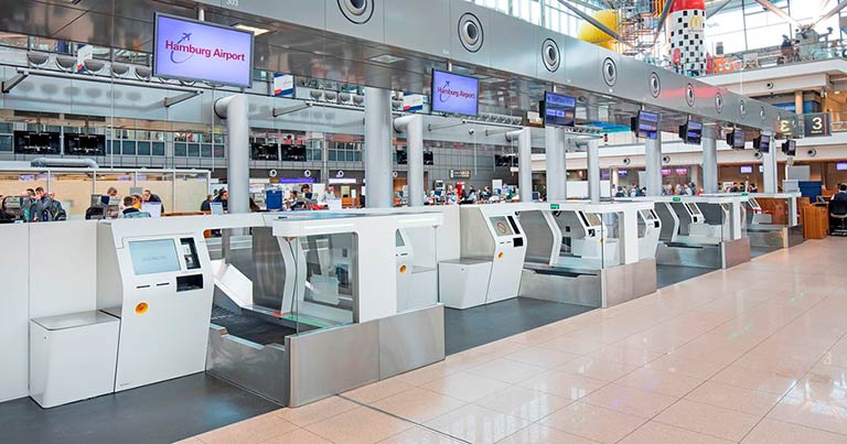 Hamburg Airport celebrates new self-service bag drop system