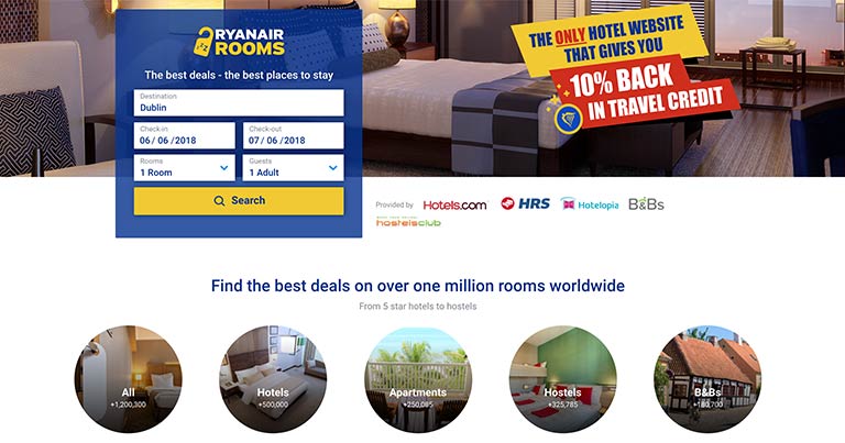 Ryanair’s e-commerce drive continues with launch of Ryanair Travel Credit
