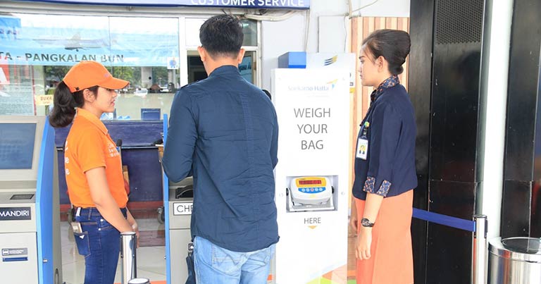 Self-service bag drop being tested at Soekarno-Hatta International Airport