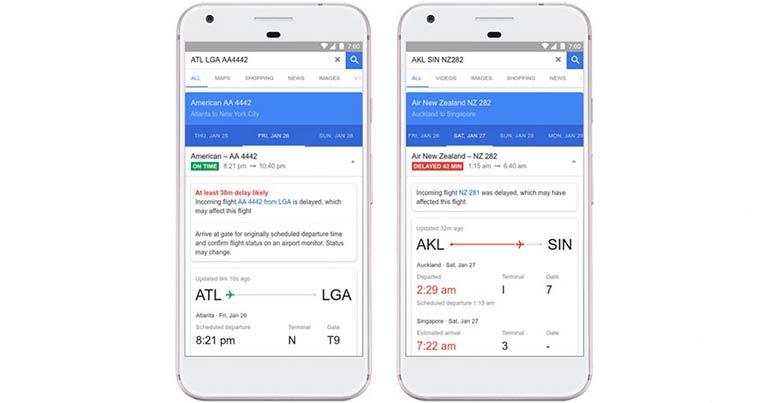 Google Flights rolls out machine learning feature to predict flight delays