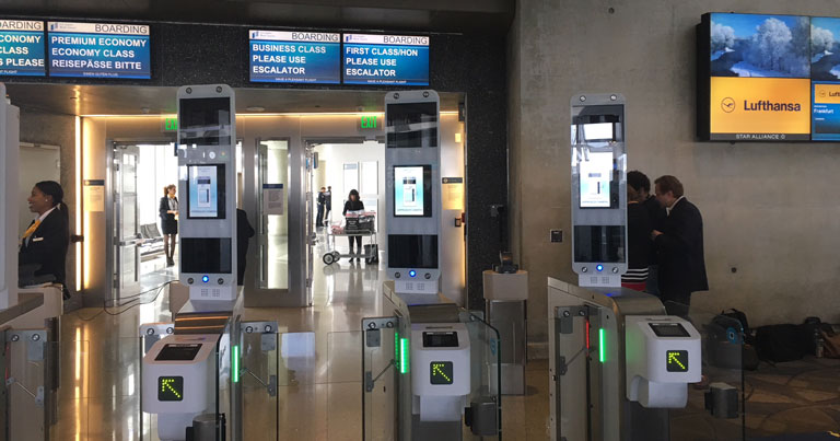 Lufthansa pilots biometric boarding technology at LAX