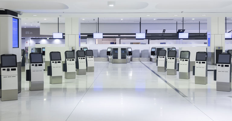 Sydney Airport installs auto bag drop and check-in kiosks in T1 International
