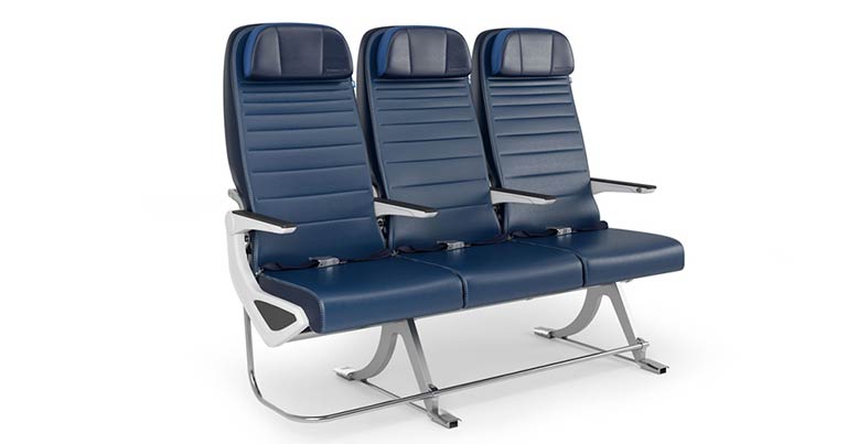 New Aspire economy seat debuts on United Airlines B777-200