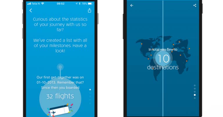 KLM introduces digital meal vouchers as part of app upgrade