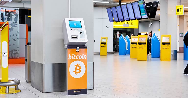 Schiphol trials Bitcoin ATM to explore cryptocurrency demand among passengers
