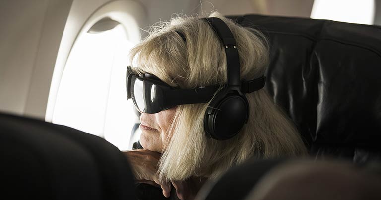 Alaska Airlines partners with SkyLights to trial Allosky virtual reality IFE headset