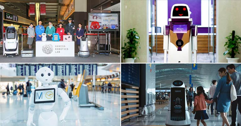 Asia leading the charge as airlines and airports embrace customer-facing robots
