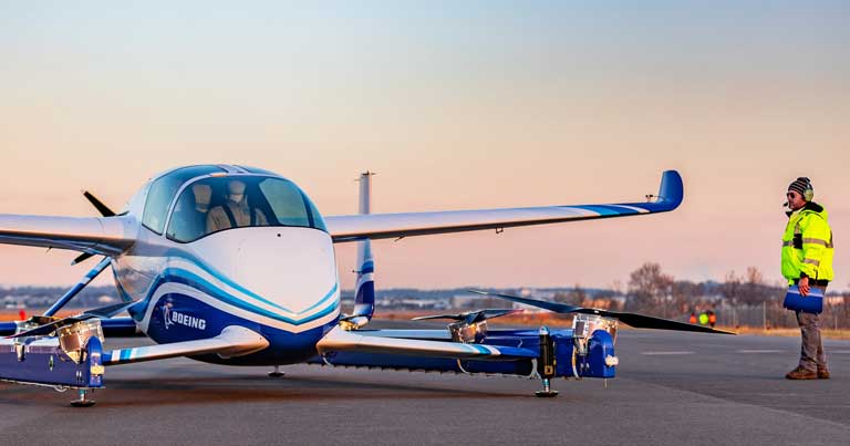 Boeing autonomous passenger air vehicle completes first test flight