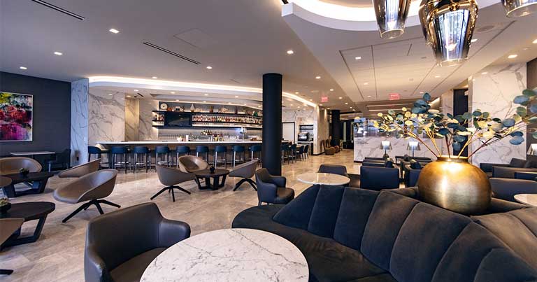 United Airlines unveils new Polaris business class lounge at LAX