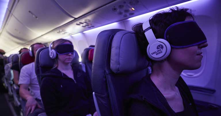 How airlines are leveraging science and technology to enhance passenger wellbeing inflight