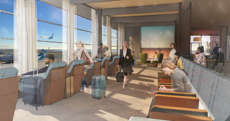 Alaska Airlines to open new lounge at San Francisco International Airport