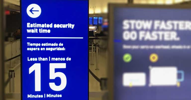Port Authority airports adopt real-time tracking of security and taxi wait times