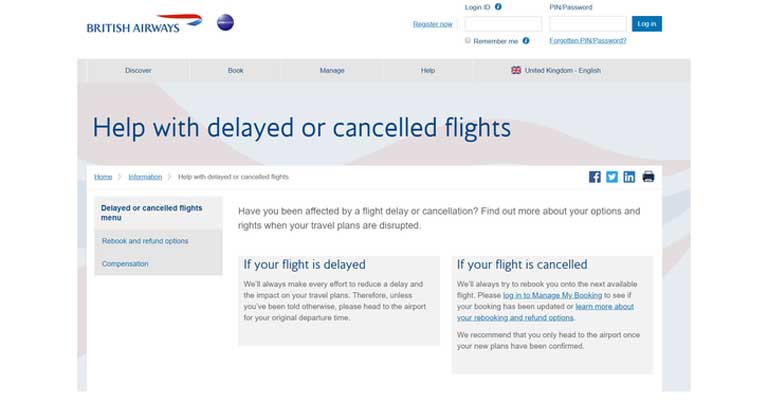 British Airways launches online help centre as customer experience investment continues