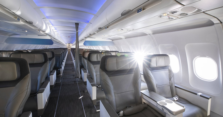 Alaska Airlines introduces new-look cabin interior across Airbus fleet