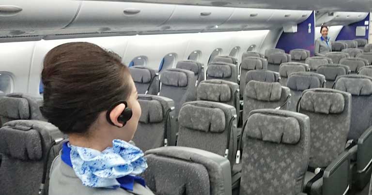 All Nippon Airways adopts “hearable technology” to simplify communication between flight attendants